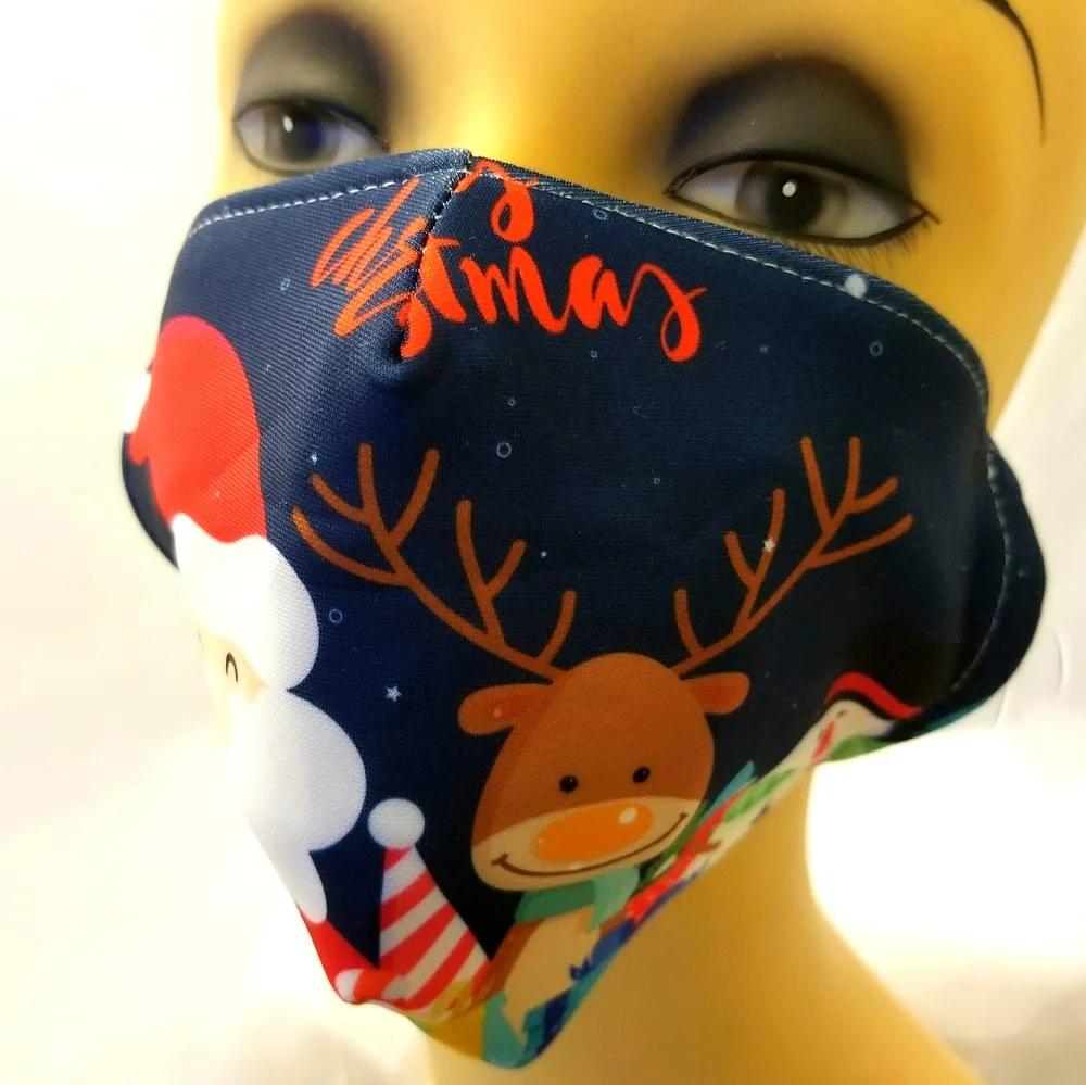 Christmas Theme Face Mask